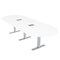 Skutchi Designs 45 in W, 120 in L, 29 in H, Engineered Wood Top, White HAR-RAC-46x119-T-ELEC-XD09 - alternate 1
